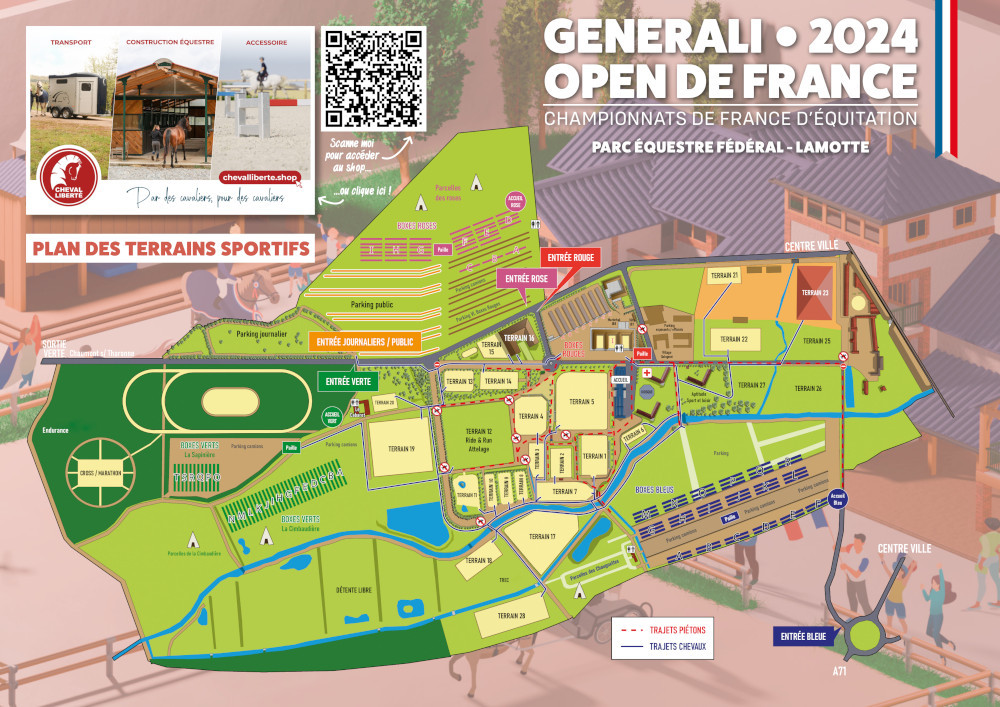 GENERALI Open de France 2024 Plans